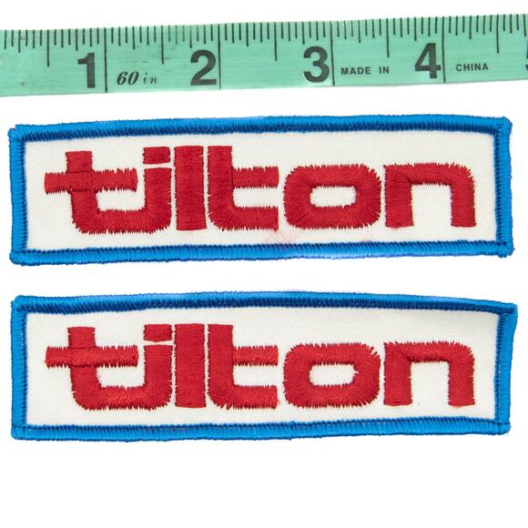 Vintage Tilton Automotive Racing Patches - Picture 1 of 3